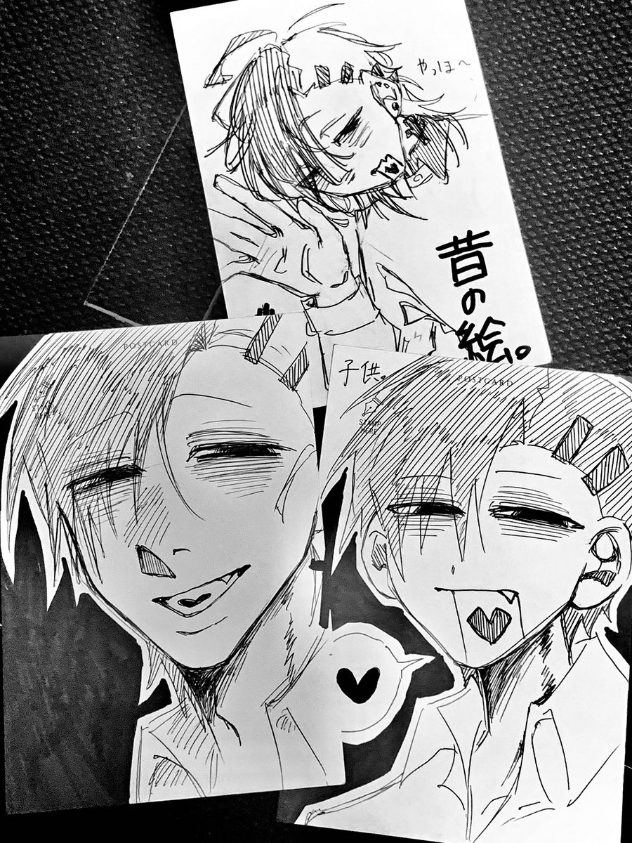 raaluu01's tweet photo. 今日の収穫。ボールペンしか無かったから一発描き、、、泣
誰かｵﾚを見つけて https://t.co/TEjSOfNPBg