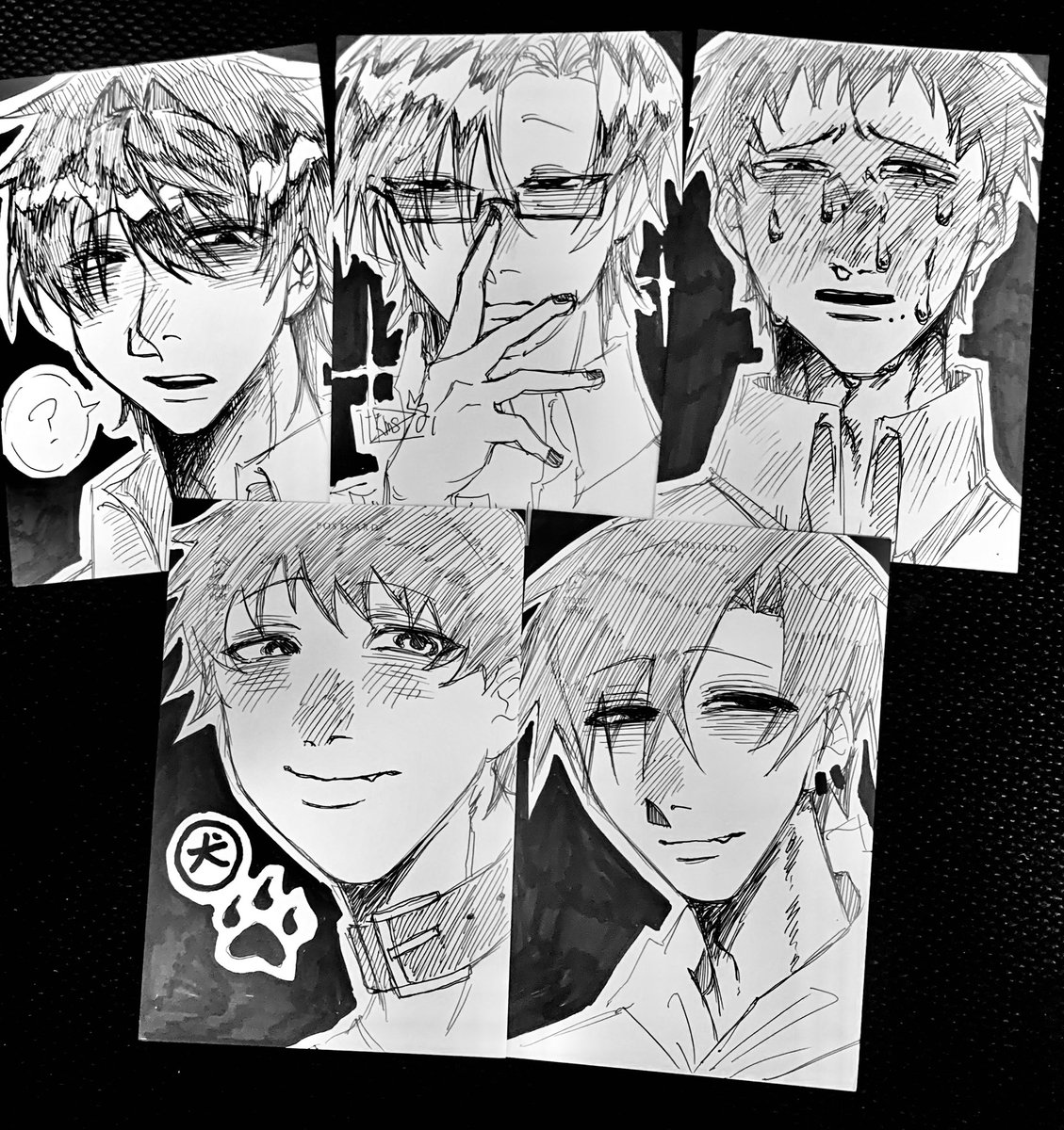 raaluu01's tweet photo. 今日の収穫。ボールペンしか無かったから一発描き、、、泣
誰かｵﾚを見つけて https://t.co/TEjSOfNPBg