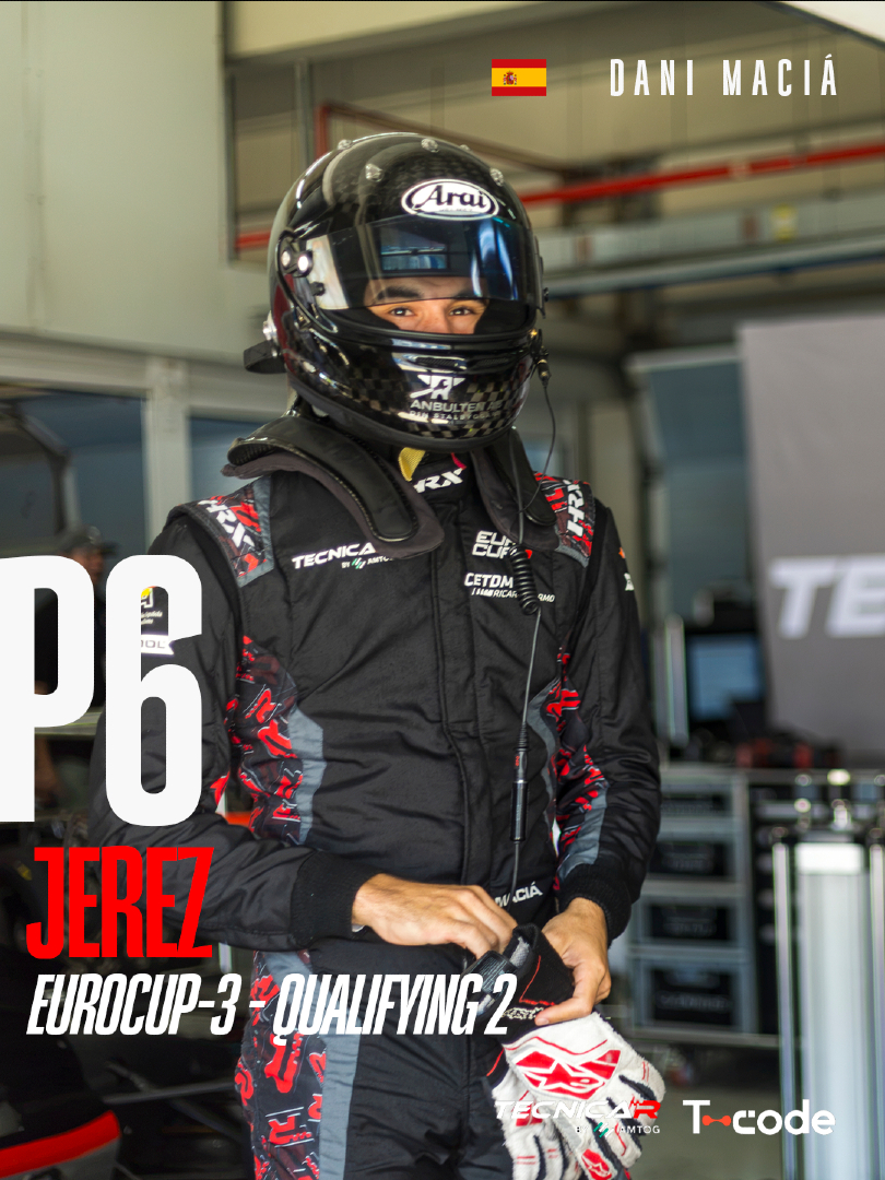 tecnicar_racing's tweet photo. And DANI MACIÁ goes P6 in QP2 in his first weekend with the team in this new Eurocup-3! TOP JOB
📱 @vinyi_arnau96
#E3 #E4 #Eurocup3 #Eurocup4 #F4Spain #SpanishF4 #TecnicarByAMTOG #TCode #RoadToF1 #SingleSeaters #WeLiveForRacing https://t.co/fBWWlq2c8A