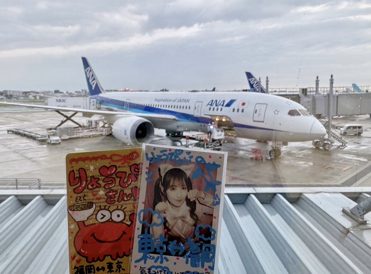 Livxryo's tweet photo. 帰福✈️今回も楽しかった😊 https://t.co/D2dzhM8IaH