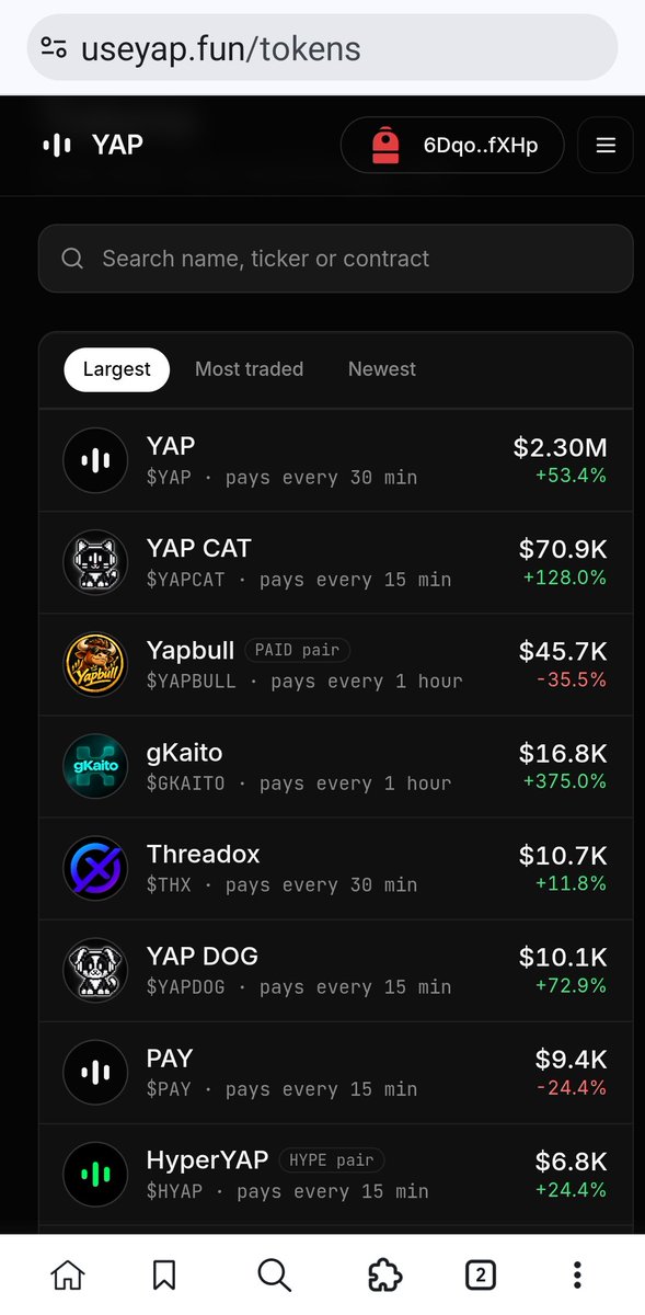 arcappstore's tweet photo. Not much to explain here.
$YAP is about people creating, posting and building a community together. Creator fees can help reward the people putting in the work.
Simple enough.
CA: jLz71QZfjnZZMLjUaCBw7KmUyftkkNq8NkWi2u9dyap https://t.co/eMeSxKb0IV