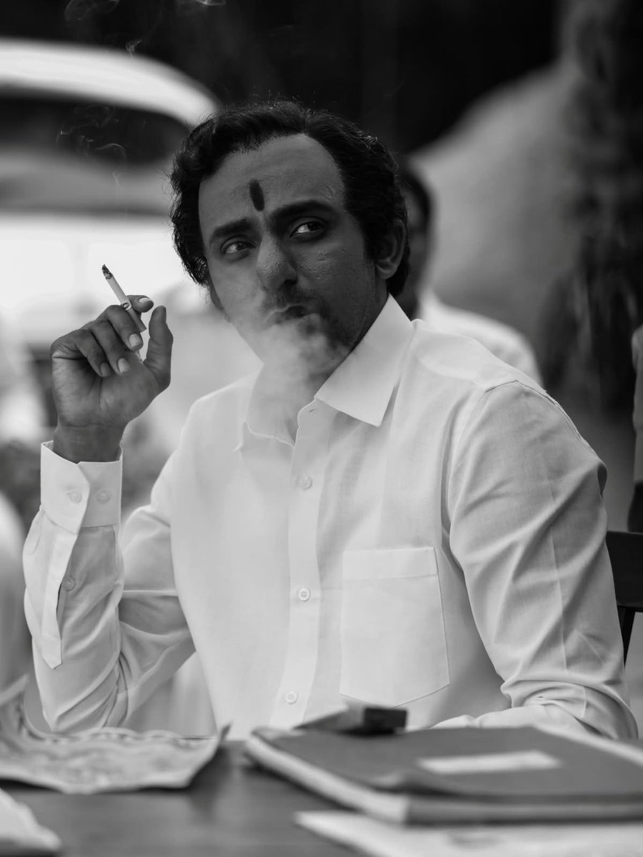 TeluguScribe's tweet photo. ప్యారడైజ్ సినిమా నుండి కేసీఆర్ పాత్ర స్టిల్స్ విడుదల చేసిన ప్రియదర్శి https://t.co/NchyRVm4d7