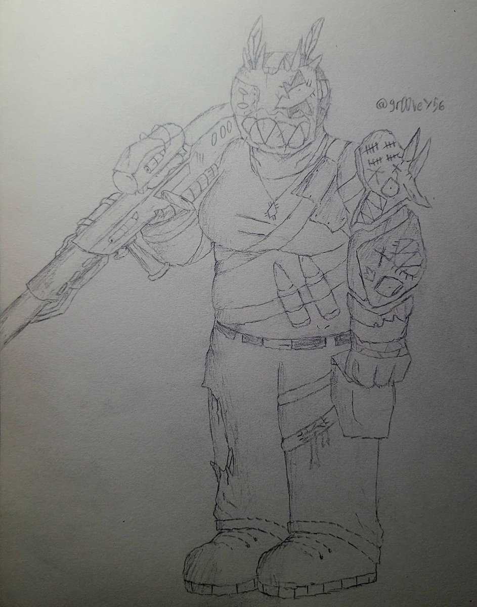 gr00vey56's tweet photo. Ballista! A redesign of an old character https://t.co/TDcyD0ckn3