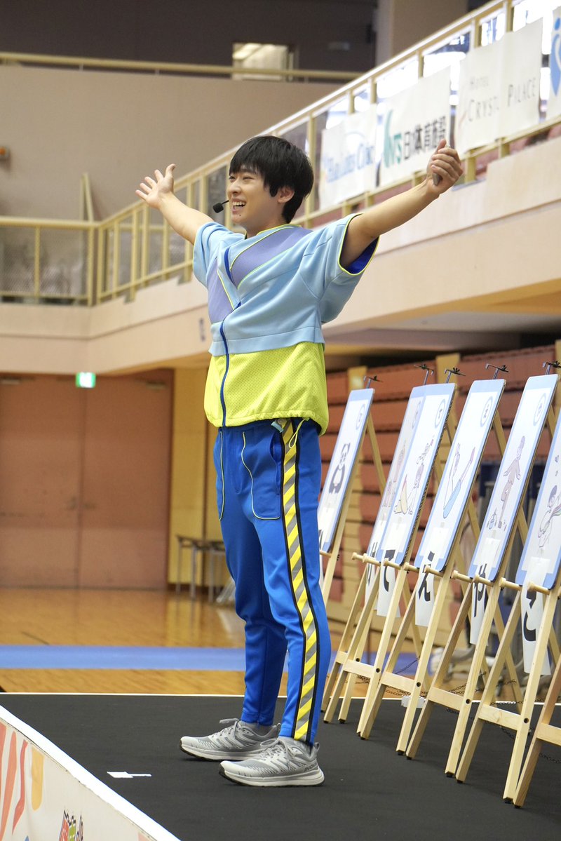fukuo_makoto's tweet photo. 健康スポーツフェスティバル2026inひたちなか
出演させていただきました！📣

今年も全力で楽しんだ誠お兄さん！🤸🏻
みんなから沢山元気をもらったそうです🤝🏻

素敵な時間をありがとうございました💠
またお会いできる日を楽しみにしています😊

ねば〜るくんと再会ネバー！🙌🏻
とっても嬉しかったです🎶 https://t.co/s3HARDo9nE