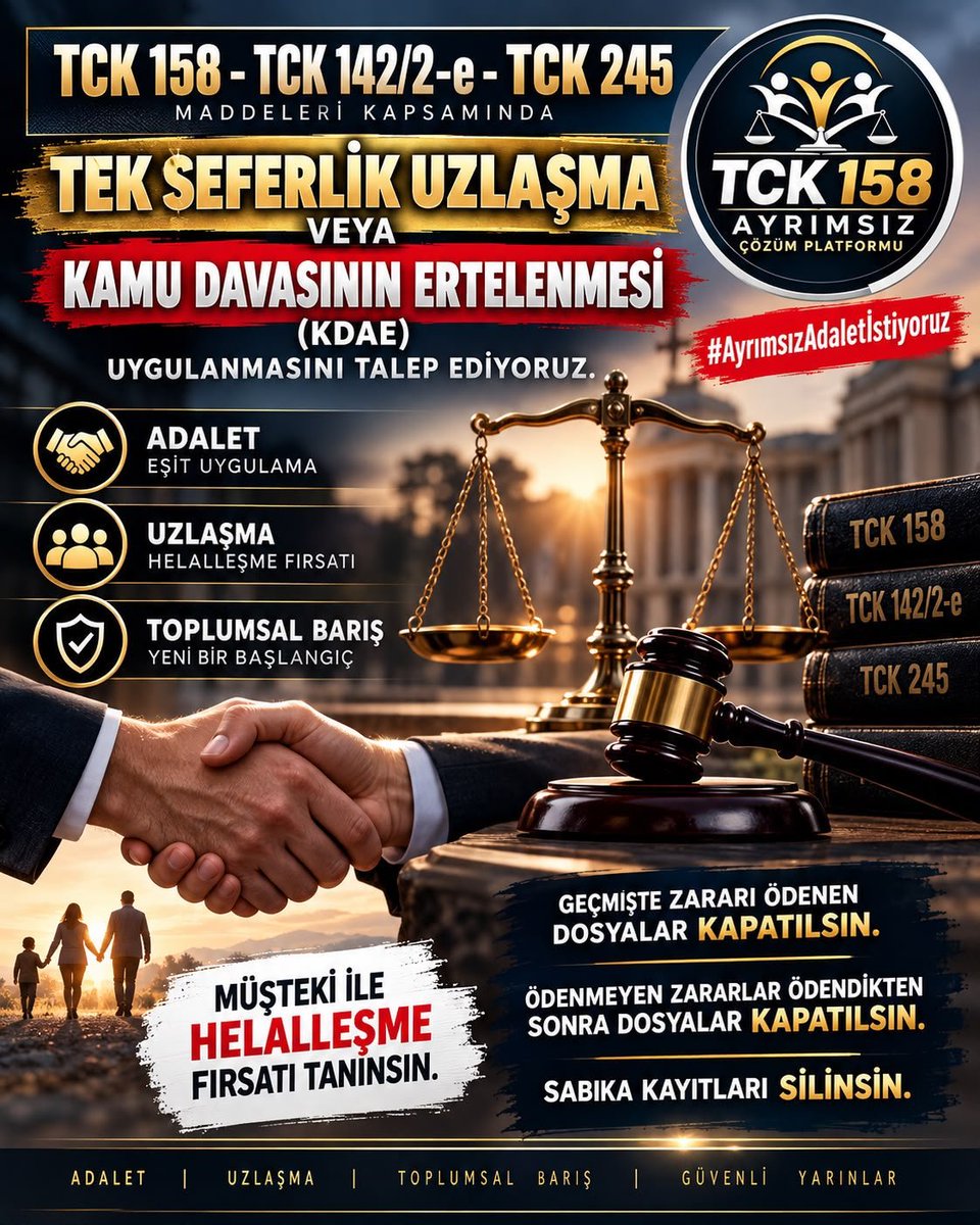 ElifY2727's tweet photo. @YildizFeti Asıl failler dışarıda gezerken, hesabı veya kartı kullanılan suçsuz insanlar ağır cezalar alıyor. Eksik incelemeyle adalet sağlanamaz, adli hatalar son bulmalı! #EkonomikSuçaEkonomikCeza #AdilVeAyrımsızÇözümİstiyoruz
@YildizFeti https://t.co/Yw00mLDVDI
