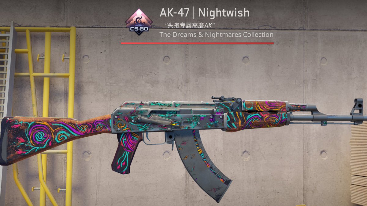 NeonCS's tweet photo. Dafug happened to my AK https://t.co/NMpcrzrJFc