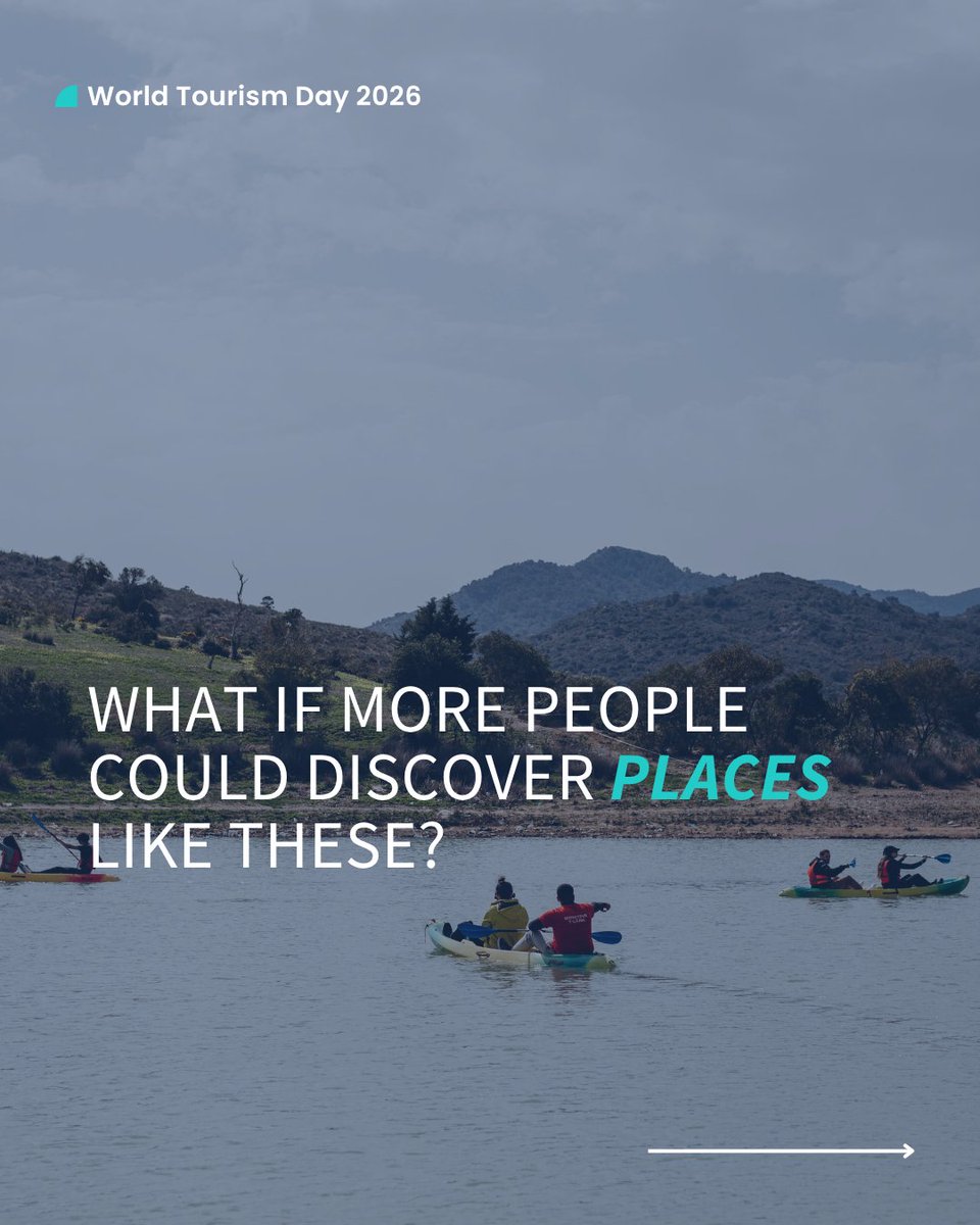 LeadersOrg's tweet photo. On #WorldTourismDay2026 🌎, we celebrate how technology and AI can connect people to places and experiences.

Technology guides. People make it unforgettable.

#LeadersInternational #Jordan #Tunisia #SustainableTourism https://t.co/ma9tusce3Z