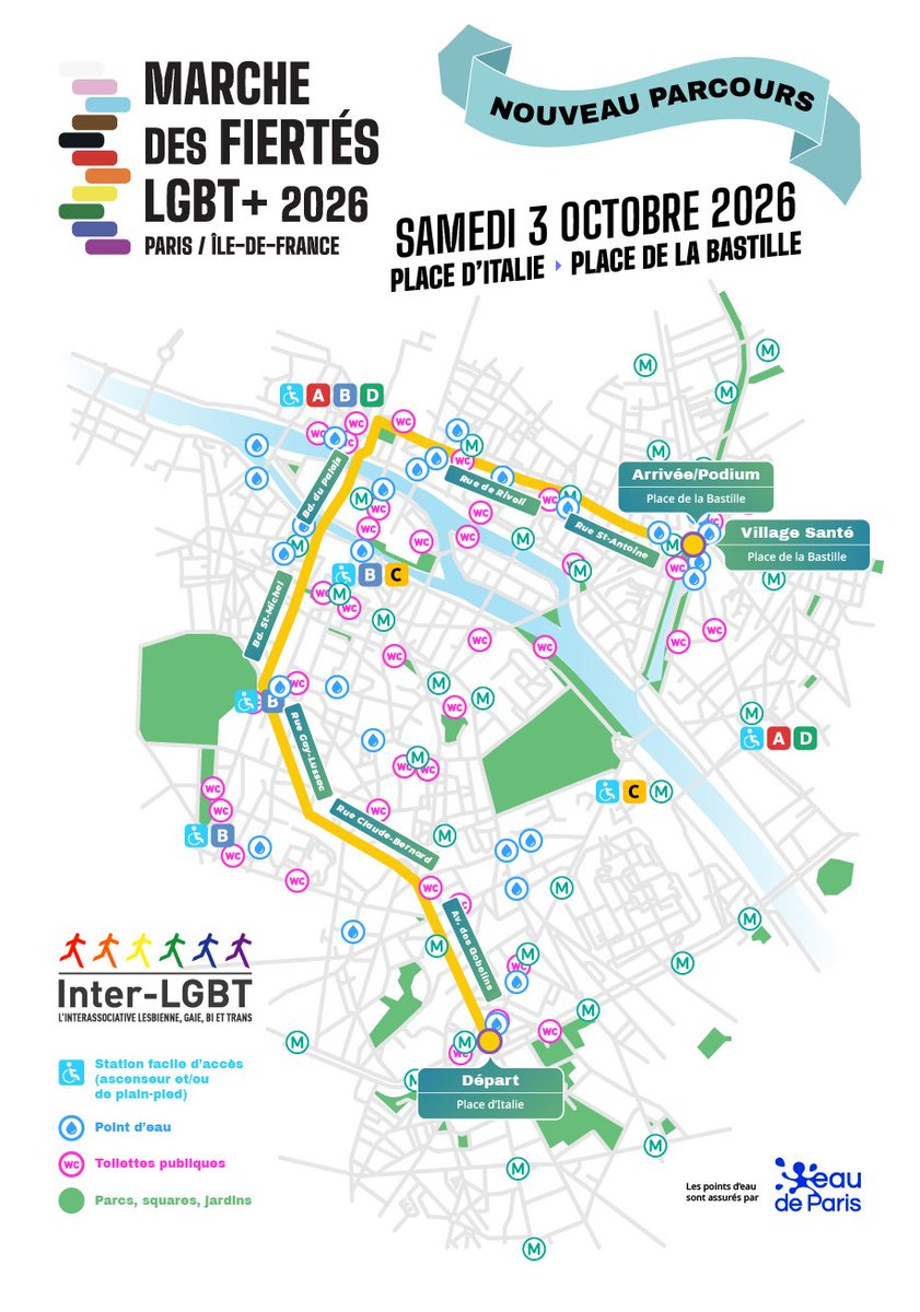 ginpasnette's tweet photo. 3 octobre, meilleure date de l’année 2026 en 4 affiches 🌈

#Pride #marguerite #DragRaceFrance https://t.co/WXXHMvrOAK
