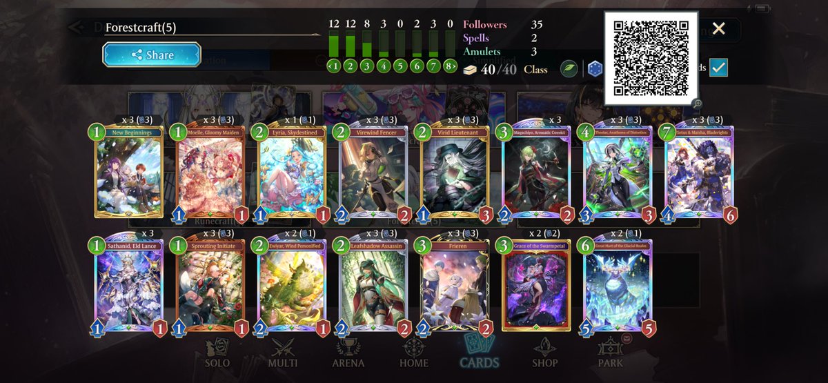 emonikuuy's tweet photo. Shadowverse International Championship 2026 Singapore TOP 8!! 

Matchups below

Day 1: 8-1
Nm 8-2
E 8-7

Day 2:
Nm 2-3
E 2-0
 
My very first top 8 😭😭😭

thank you @Styx_SV for helping me with forest and scrimming with me, will work on my forest more 🫡 https://t.co/tmswcmixT3