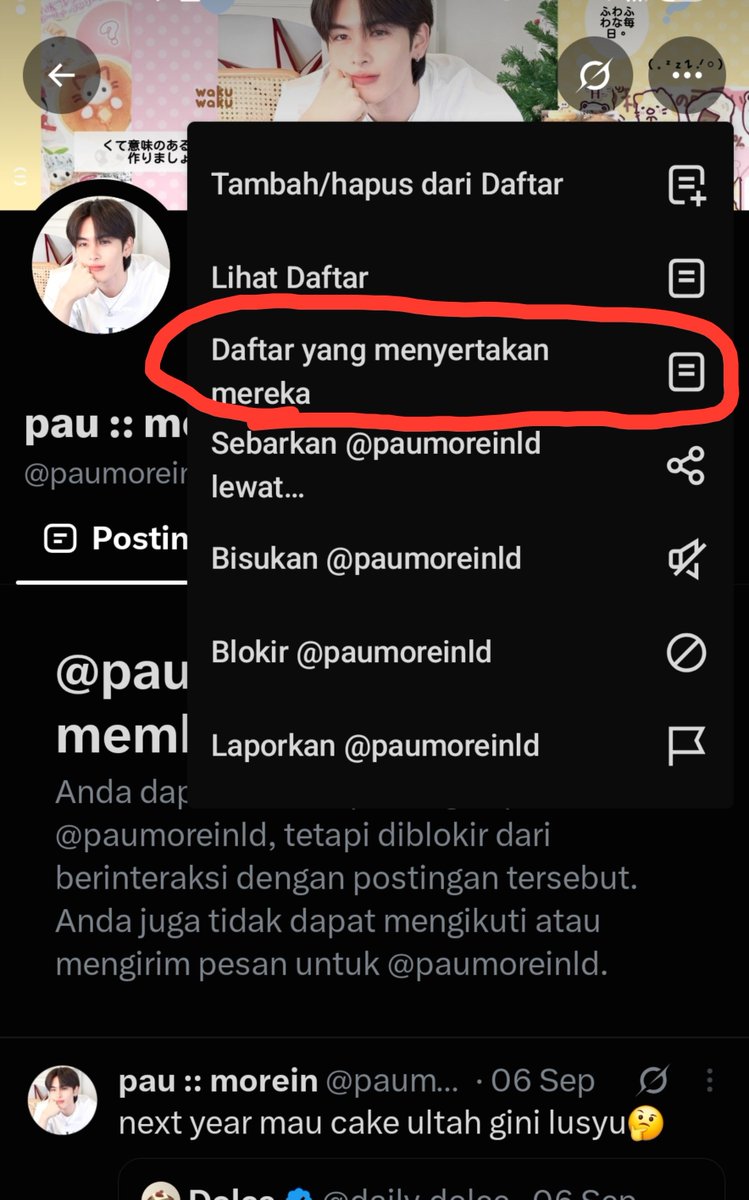 dymondzx_'s tweet photo. Kalo mau beli apapun di X, usahakan cek akunnya dlu di profilnya. Salah satunya dri sini. Dia ini udh masuk ke daftar scammer, dia ga ganti2 akun. Walau kadang ga semuanya ada tpi usahakan cek dlu sebelum bertransaksi https://t.co/vxitP2jQmt