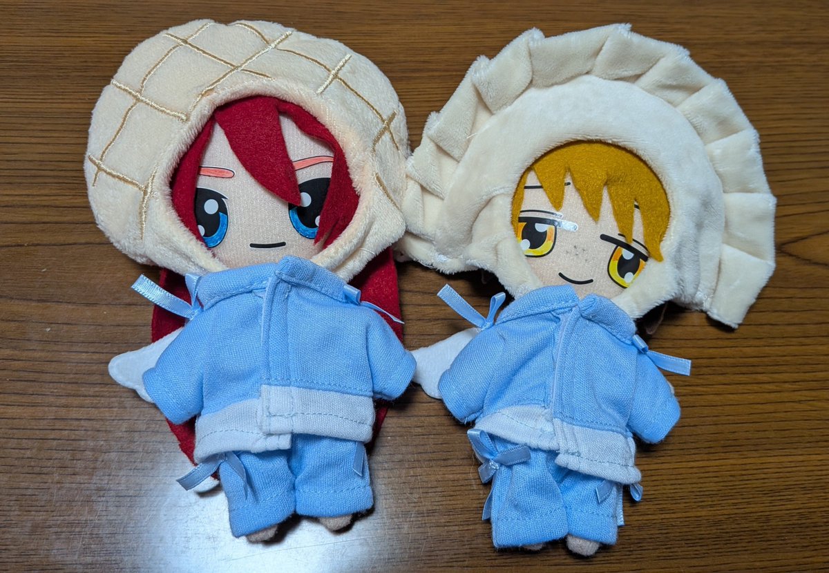 citlen416's tweet photo. #でぃんぬいくんとキぬいくん
⚠️一応女装注意
チャイナメイド服(？)めっちゃかわいく着こなす2人
チャイナ服も餃子帽子🥟もメロンパンも良きかな https://t.co/qUEmjFpIG6