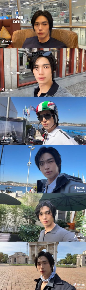 WinmetawinO's tweet photo. Let me drive #PradaSS27 #Prada @Prada 

WIN DEFINES PRADA SS27

#PRADASS27xWIN 
#winmetawin @winmetawin https://t.co/64lYmhgGEg
