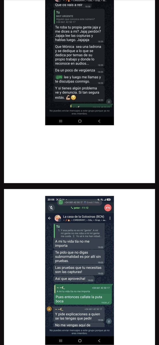 avisocroketas's tweet photo. En esta conversación incluso aparece una respuesta bastante clara... si alguien considera que lo que se está diciendo es falso, que presente las pruebas y denuncie.
Pues precisamente eso es lo que terminó ocurriendo. https://t.co/0vwI8D28S5