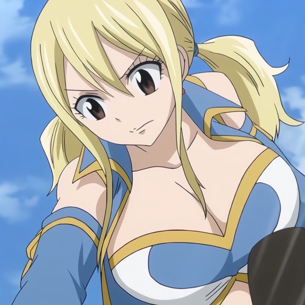 dragneelover's tweet photo. i hate the way some people downgrade lucy’s intelligence when she is literally the smartest person in team natsu, and one of the smartest characters in the show in general. she is usually the one solving stuff during the team’s jobs/missions https://t.co/FPIk0TF6MR
