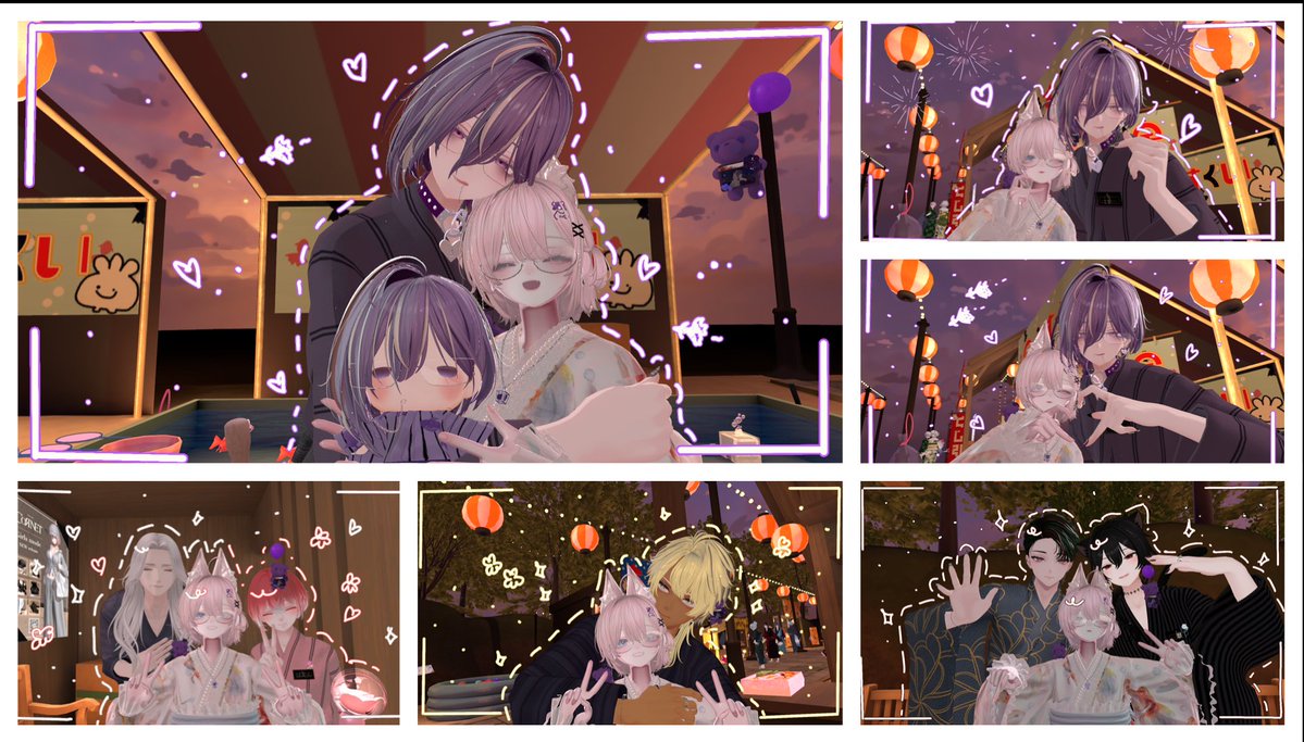 iho_vrchat's tweet photo. #DBｘFL_VRC
コラボイベントに行ってきました！！ みんなのかっこよくてかわいい浴衣姿を見ることができてとても嬉しかったし、いろいろな人と話すことができて楽しかったです！！！ https://t.co/OsbYwGzPnz