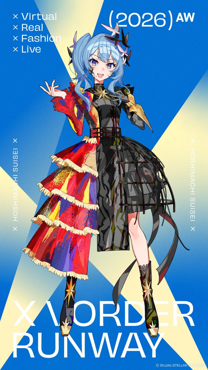 MikaPikaZo's tweet photo. /星街すいせい
/花譜
/HIMEHINA
#X_VORDER_RUNWAY https://t.co/dkFl01Hdk7