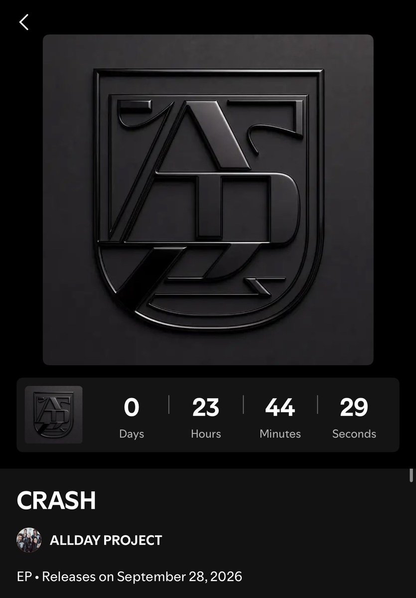 aboutadp's tweet photo. ALLDAY PROJECT will make their long awaited comeback in 24 hours with their 2nd EP Album “CRASH,” over 9 months after their last comeback. https://t.co/kqOt3tr5Wd