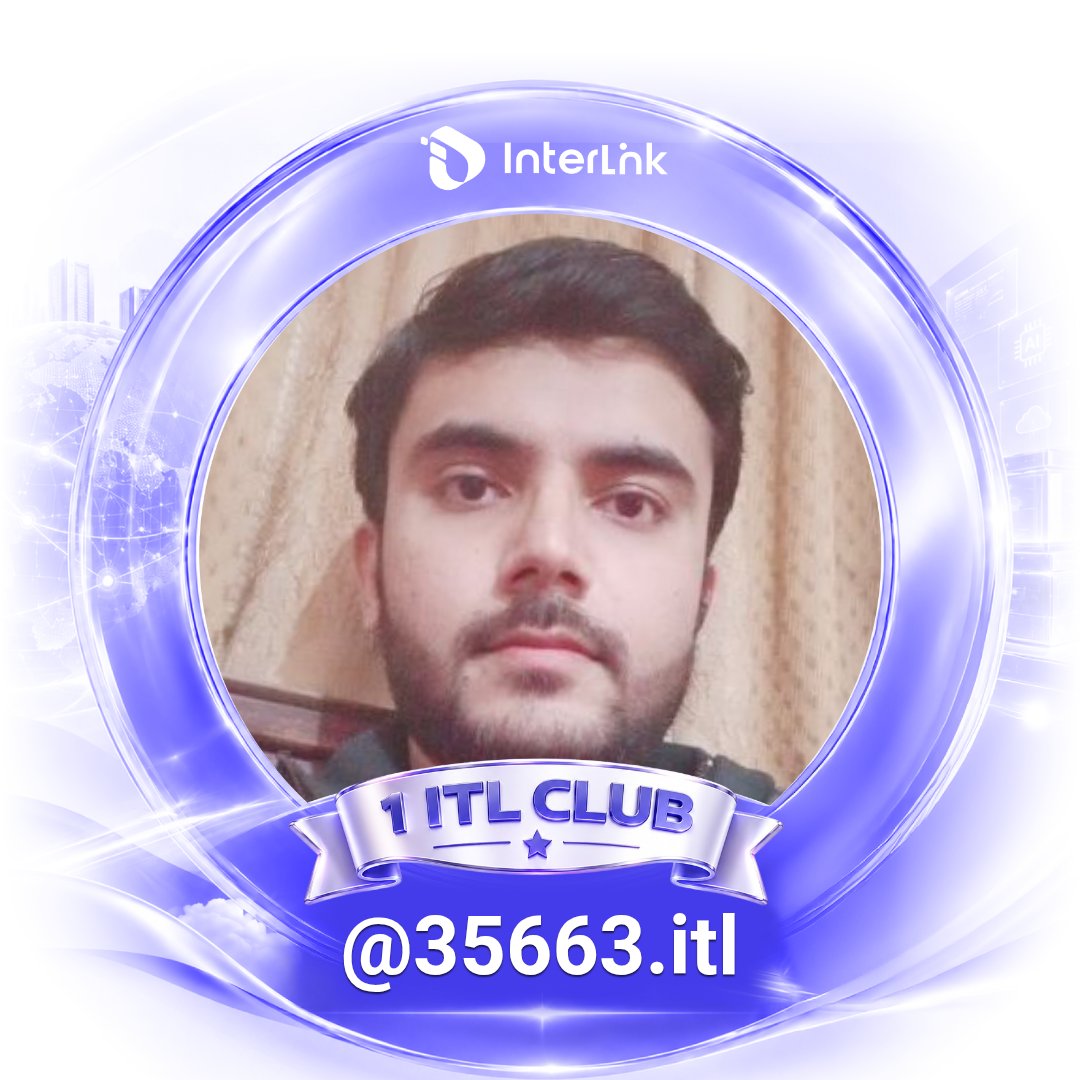 SaeedAh53830115's tweet photo. Real Profile Real Project interlink to the moon.
All peoples are real and comunity is storng.
Proud to be 1 ITL Club.
#1ITL https://t.co/Oyzwjl6Aby