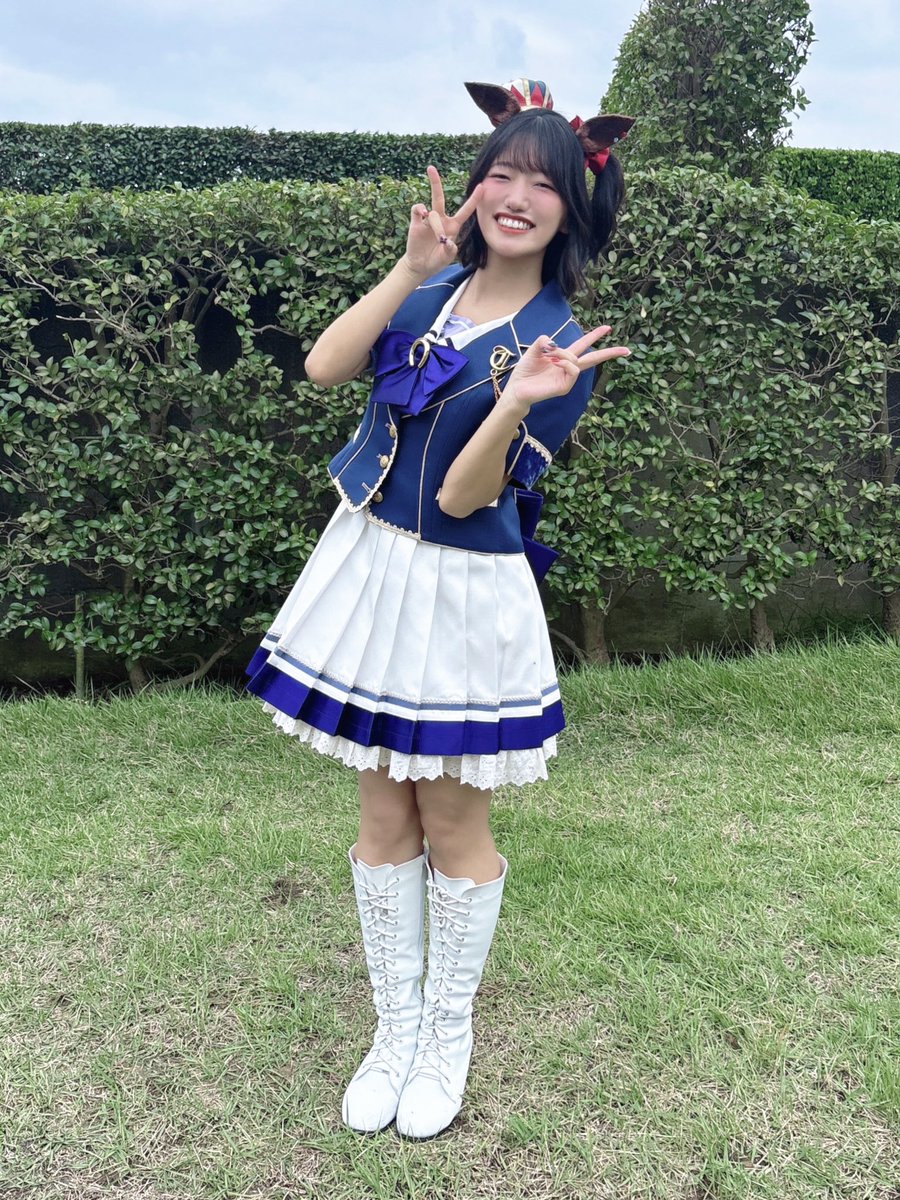office_anemone's tweet photo. ウマ娘 プリティーダービー×ウィナーズレディコラボ in 中山競馬場にて、アストンマーチャン役の井上ほの花が出走させて頂きました！

ご来場くださったトレーナーの皆様、ありがとうございました！

#ウマ娘
#中山競馬場
#中山馬主協会 https://t.co/zWUw3IXOvE