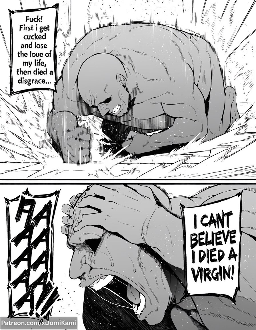 xDomiKami's tweet photo. I Died a Virgin so the Goddess Granted Me a Second Life (Part 1) -  2/3

He lived a miserable life and died from excessive masturbation... Only to awaken before the goddess and receive a second chance in a fantasy world!

Full Part 1 on Patreon (33pg) https://t.co/OVqZXbv1Xm https://t.co/uuut7l06Yq