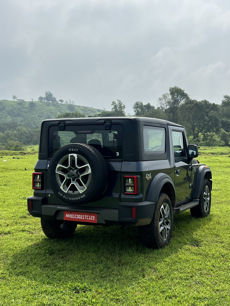 Parth_Go's tweet photo. The Mahindra Thar OG (that’s what it is called now) has just got a whole lot better.

I drove the diesel automatic 4x4 ZXT extensively, and the biggest change is how much more comfortable and easy to live with it has become.

The ride quality is significantly better than before. It is less bumpy and feels more settled on bad roads. Yes, it is still a body-on-frame off-roader, so there is some horizontal movement and it isn’t as plush as a monocoque SUV, but the improvement is massive. It feels much more practical for everyday use now.

The steering is also much lighter, similar to the Thar Roxx and Scorpio N, making the Thar much easier to drive in the city.

The 2.2-litre diesel continues to impress with strong performance, good efficiency and, of course, the Thar’s legendary off-road ability.

The longer feature list is welcome too, while the cosmetic changes give it a fresher look. The new grille looks great and the LED headlamps are a nice addition.

I do wish Mahindra had added a few more features, especially ventilated seats and an auto-dimming IRVM.

The Thar OG has always had the character. Now, it has become a lot more livable too.

I drove the diesel automatic 4x4 ZXT, which costs around ₹23 lakh on-road in Mumbai