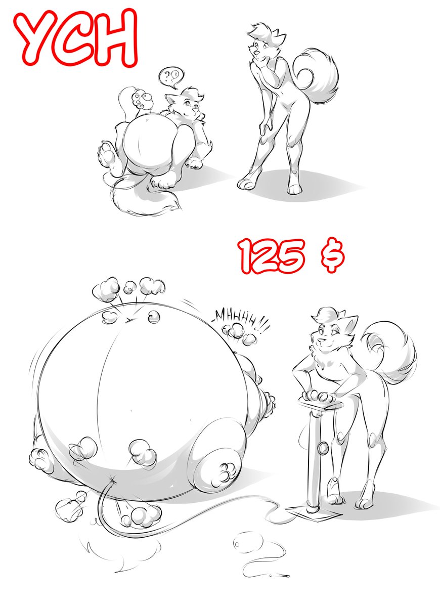 infla_tea's tweet photo. A Risky Request YCH
For purchase enquiries, please message me
on Discord β little_bird#1943
#inflationkink #expansionkink #furryinflation https://t.co/ynAJJgrLmB