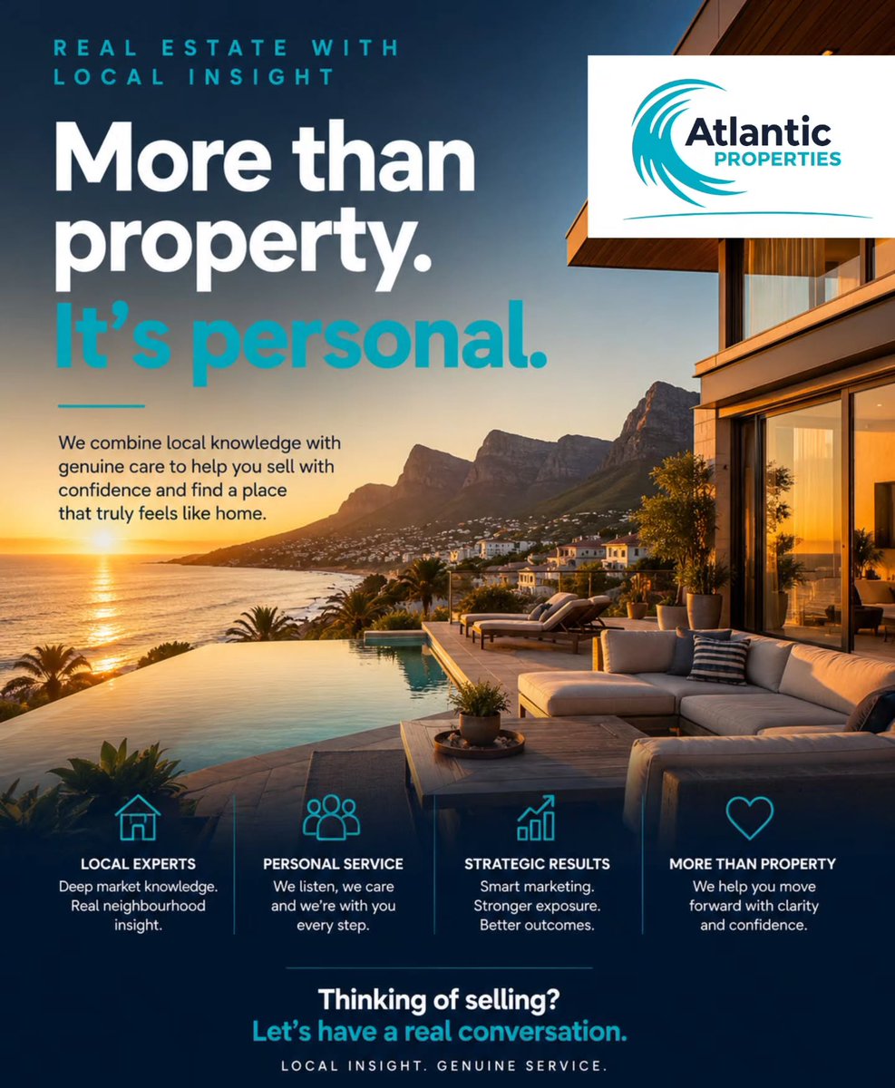 williamtorres6t's tweet photo. Some homes sell because they’re listed. The best sell because they’re understood. At Atlantic Properties, we combine local insight, genuine service and a deep understanding of people to help you make confident property decisions. Proudly South https://t.co/SLqzVgy4nG
