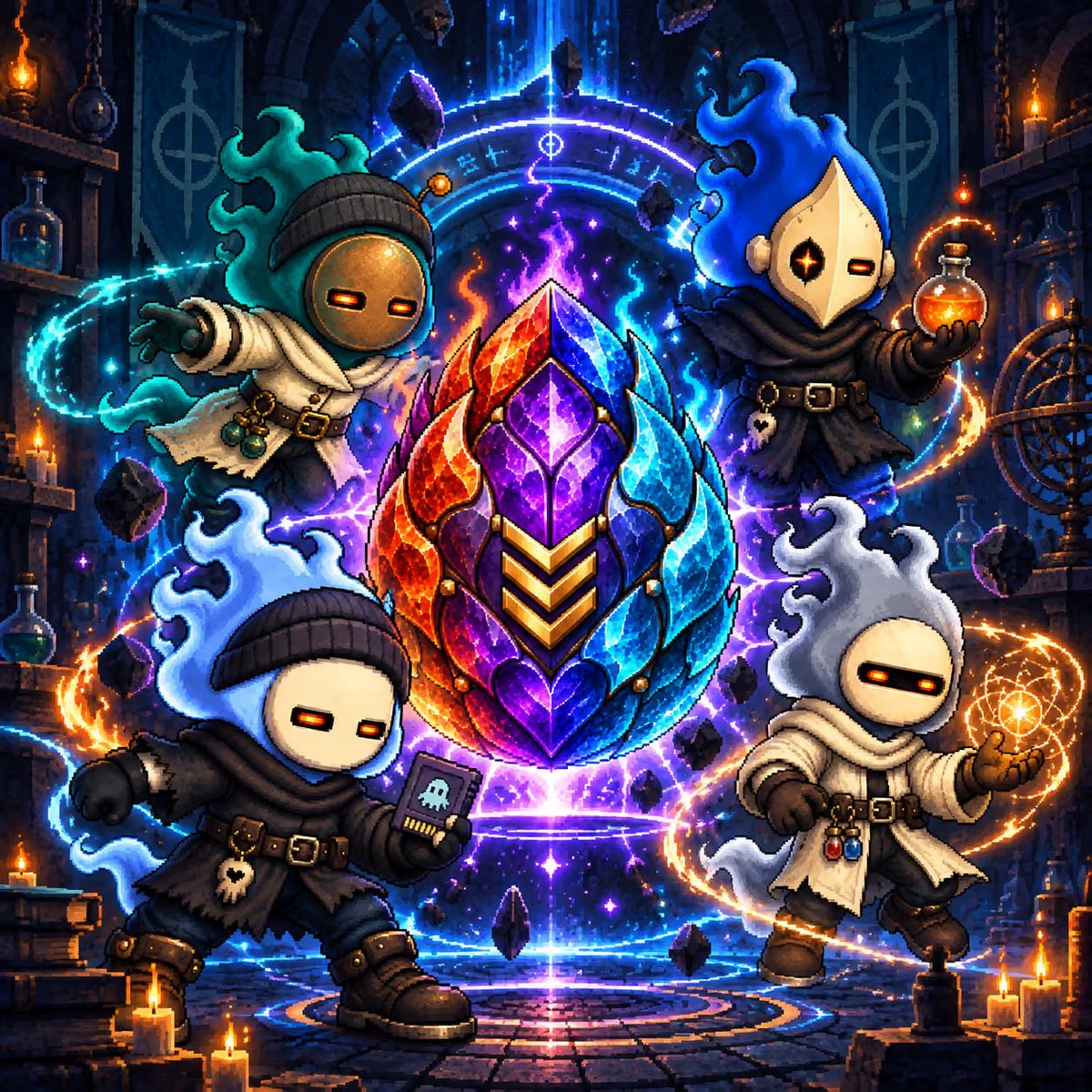 NjokuNzubewisd1's tweet photo. 24 hours out, today's pin does something simple but useful: it restates all three tiers together in one place: 
"Free Mint," 
"WL: 0.015 ETH," 
"Public: 0.02 ETH."
Here: https://t.co/TqGRh0Fwpe
No ambiguity left about what each path actually costs going into tomorrow.

The line worth watching is "Eligibility updates tonight." That's the actual action item hiding in a countdown post: whatever your current wallet status shows right now on the dashboard could change before mint opens. Worth checking again after tonight's update, not just relying on where things stood a few days ago.

"Here is what each Egg can become" ties back to the same two outcomes that have held since day one: a Fantom (95% of the collection, 12 months of Premium) or a Ghost (5%, lifetime Premium or breeding potential). 
Nothing new there, just a reminder landing at the exact moment it matters most: the day before it actually becomes real.

@cifer_security