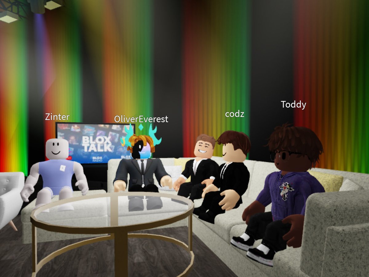 BloxNetworkHQ's tweet photo. Blox Talk was awesome! 
@zahirgil13 @codydevbro toddy and @Hashtag_Playz https://t.co/V0m2ks8SVS