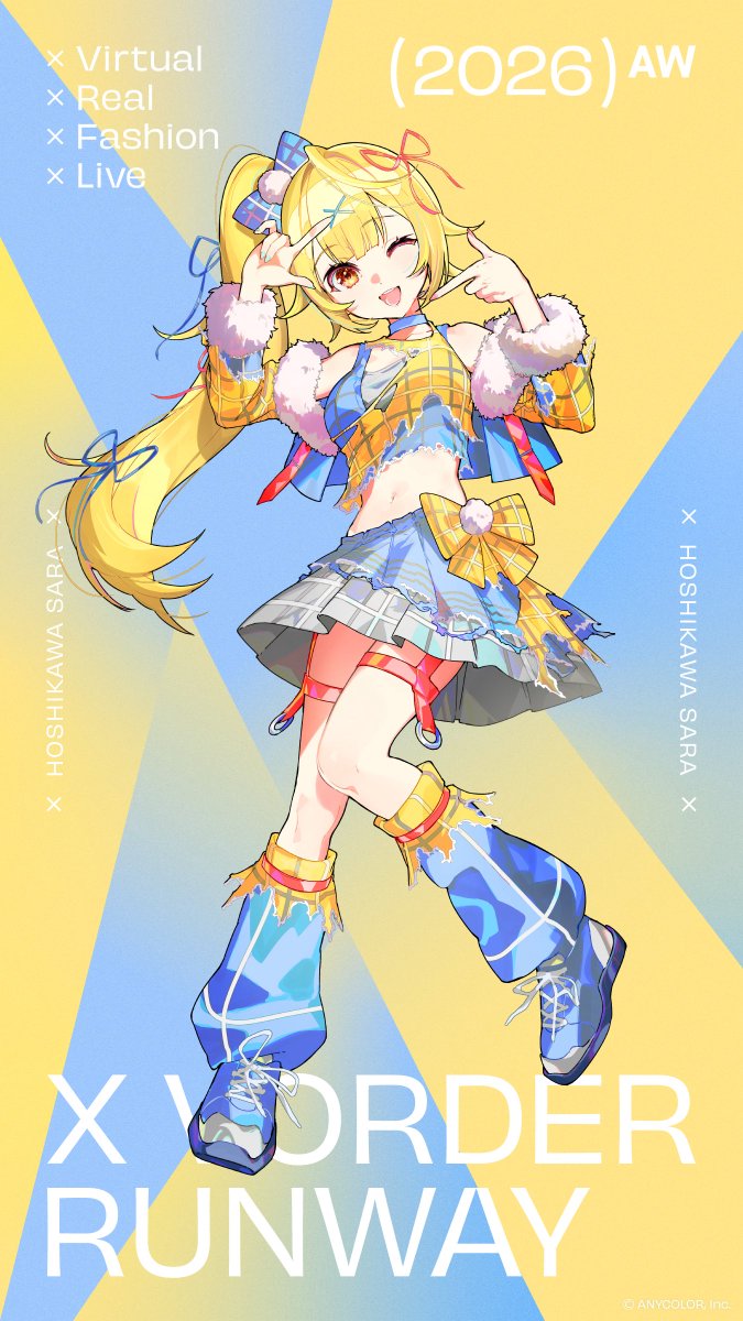 MikaPikaZo's tweet photo. /星川サラ
/橘ひなの
/赤見かるび
#X_VORDER_RUNWAY https://t.co/qtQDwwJ0T0