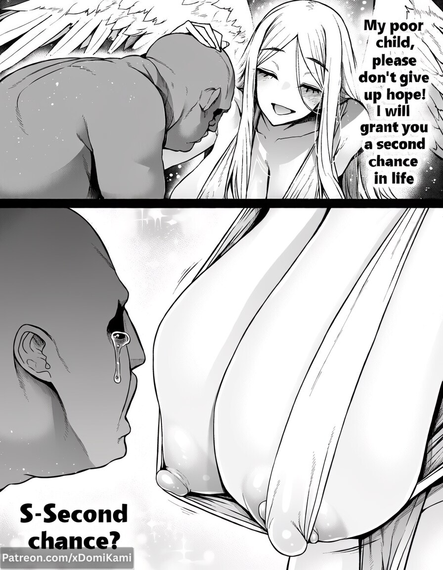 xDomiKami's tweet photo. I Died a Virgin so the Goddess Granted Me a Second Life (Part 1) -  2/3

He lived a miserable life and died from excessive masturbation... Only to awaken before the goddess and receive a second chance in a fantasy world!

Full Part 1 on Patreon (33pg) https://t.co/OVqZXbv1Xm https://t.co/uuut7l06Yq