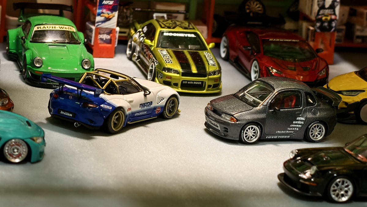 Giga_Penguin's tweet photo. Pandem cars 🤗
Both recent addition Pandem cars are fantastic!
#164scale #164diecast #pandem https://t.co/qN5J4aNeFg