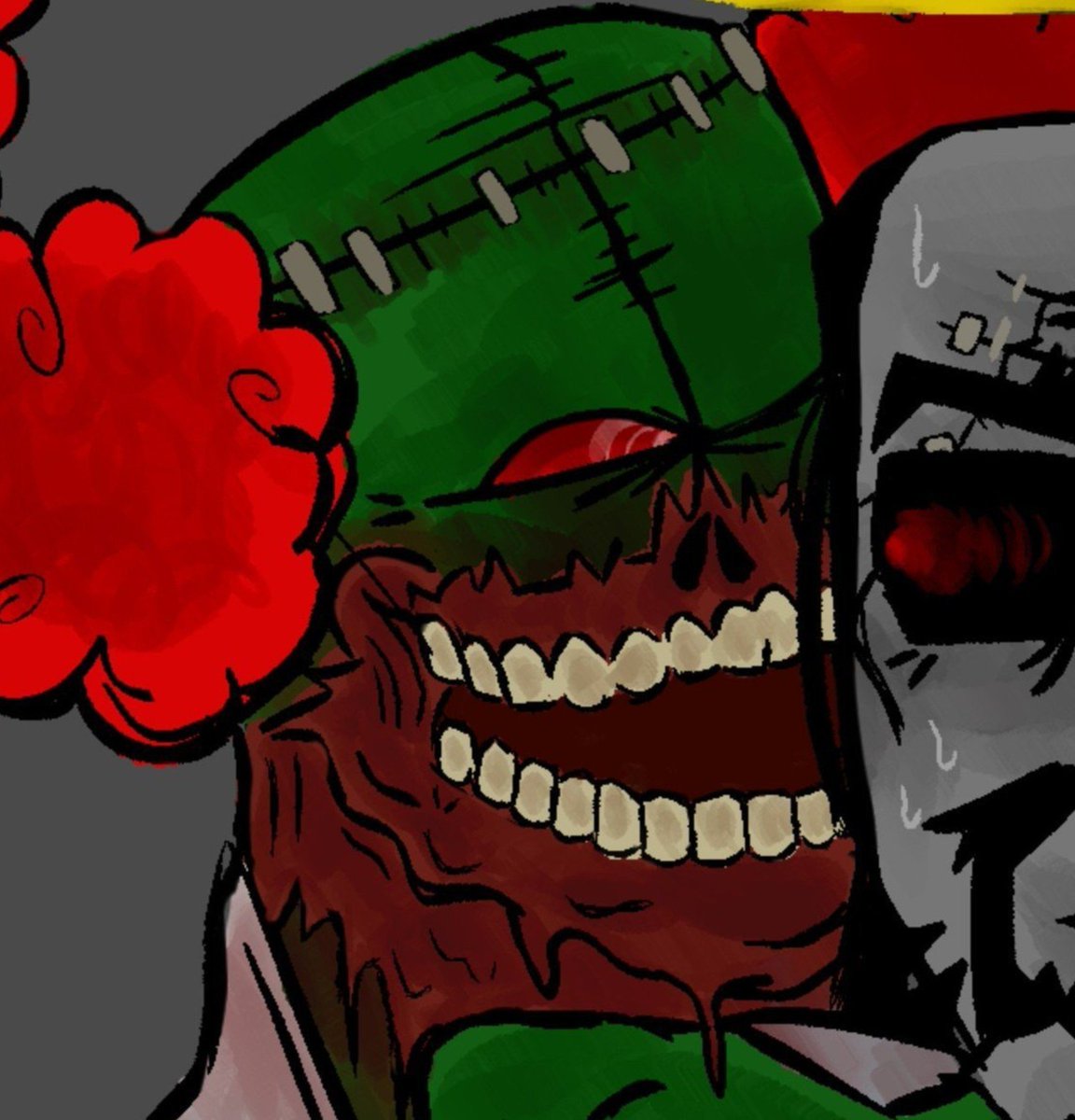 Roy530186134115's tweet photo. I love drawing this mf's face can you tell...
#MadnessCombat https://t.co/y4Pq5qZXEK