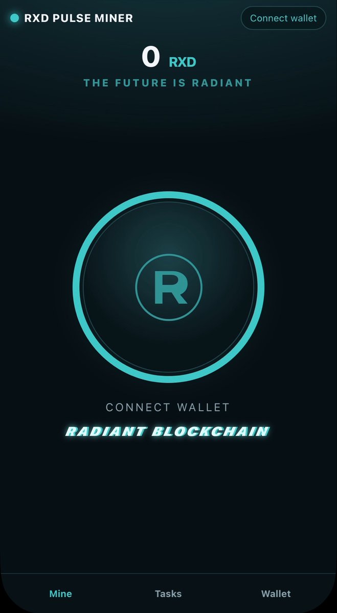 rxdpulseminer's tweet photo. @TrustWallet Say GM to a telegram crypto mining game. 
Earn and stack RXD. Get paid in radiant:native at the end of the season. Real token !! 🔥 Big Win 🏆 https://t.co/Hyy3PuuHpH
