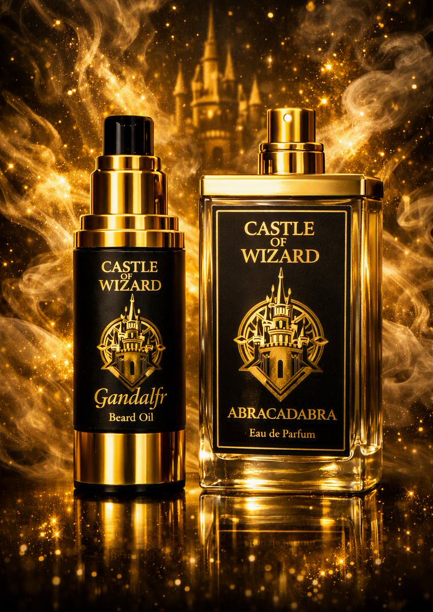 CastleOfWizard's tweet photo. Arcane Duo... Available Now...
https://t.co/ZDaDKTzKRR 
Abracadabra Fragrance and Gandalfr Beard Oil https://t.co/wGdTHbFAv2