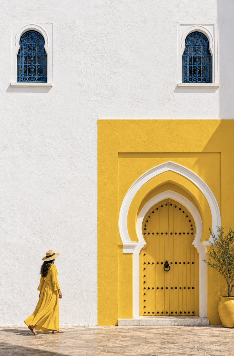 aseelswaid9's tweet photo. One of my works, Moroccan architecture https://t.co/U6o4Ie2BC5