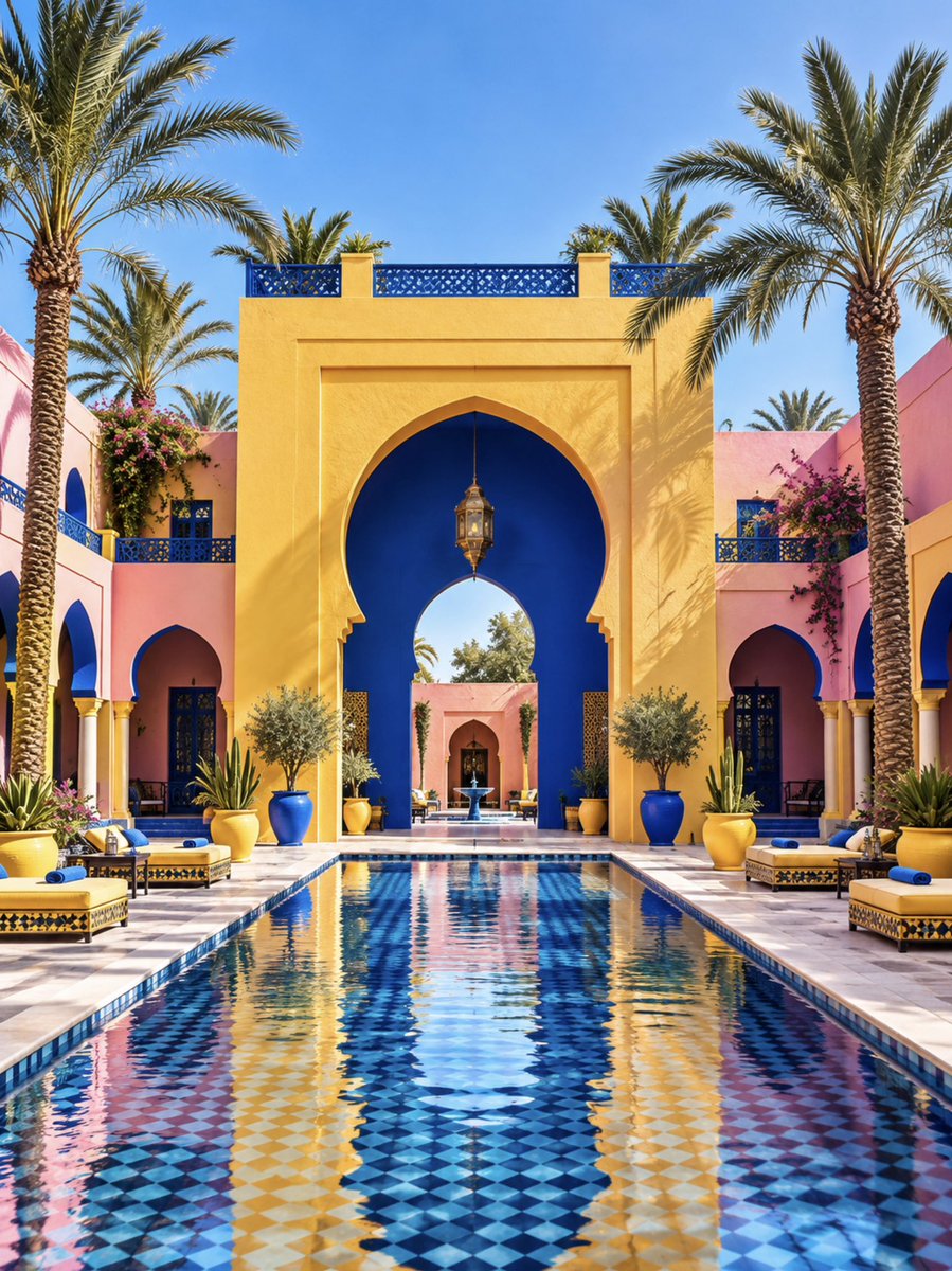 aseelswaid9's tweet photo. One of my works, Moroccan architecture https://t.co/U6o4Ie2BC5
