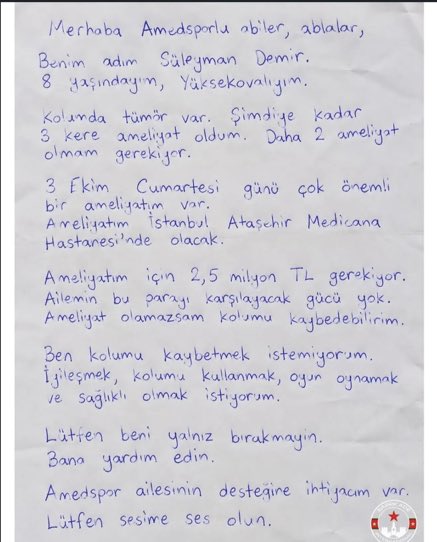 BosunatiklamaAS's tweet photo. Küçük kardeşimiz yardım bekliyor https://t.co/203MhEdq4U