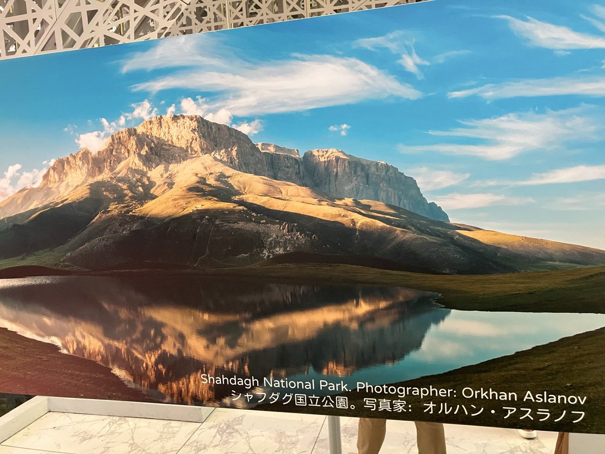 Akiteru_Y's tweet photo. 今週もVIVANTが放送されませんが、代わりに撮影地のアゼルバイジャン特集が放送されていました！
撮影で使われていた場所がまさか浴場だったとは♨️

ちなみに去年の万博で色々パビリオン回りましたが、一番行ってみたいと思ったのがアゼルバイジャンなんです🇦🇿
美しい景色が多数掲示されていました！ https://t.co/oKmd8bmQuP