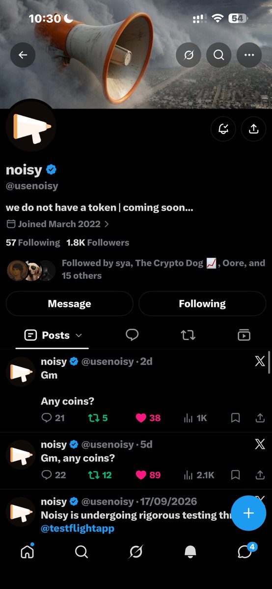 SylentHash's tweet photo. @DNS_ERR @usenoisy I’ve done all the tasks successfully 

Followed him 
Engaged almost all him posts 
And put on notis 

Thank you for this opportunity DNS

Fomo ID SylentHash https://t.co/mX01F2aZ2h