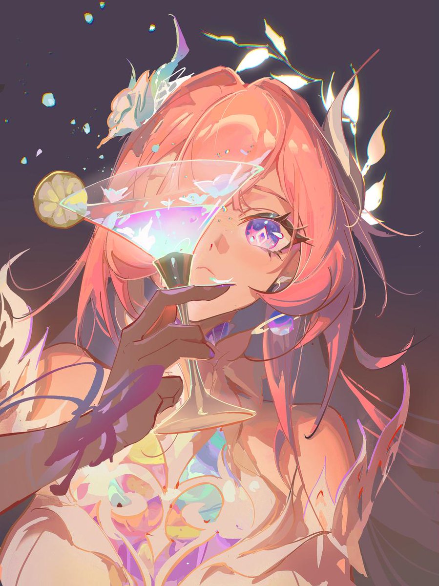 HonkaiSR_france's tweet photo. 🍸  
CR Furioso7 @Furioso2201-x（Autorisé）#HonkaiStarRail #崩壊スターレイル #Cyrene #昔涟 #POMPOMPOMME https://t.co/6R3JuOKaSM