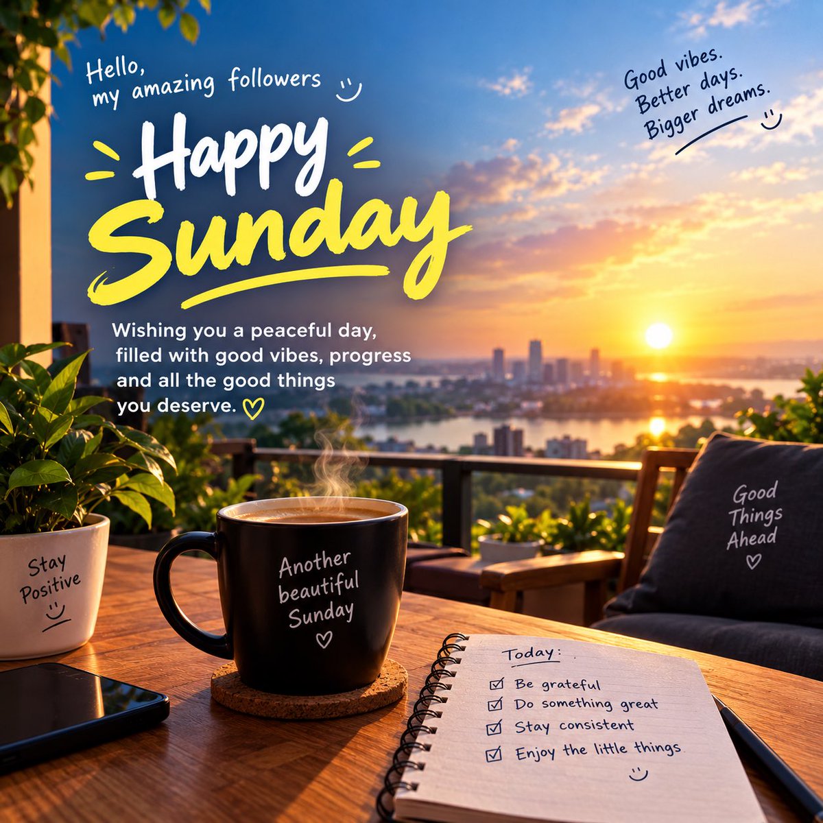 CalteckLz's tweet photo. Happy Sunday, everyone❤️

Wishing you a peaceful day filled with good vibes, happiness, and beautiful moments.

Enjoy your Sunday and keep smiling. 

Happy Sunday, my people! https://t.co/SrA9Pk6YXC