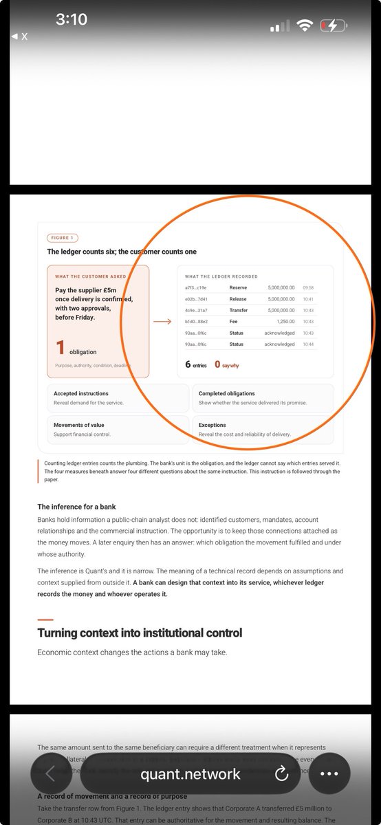 i_compounding's tweet photo. $QNT This fact crushes a bear thesis permanently if this is in fact the accurate fee structure for @quantnetwork  in the image below pulled from the new whitepaper. I’ll leave that link below as well. 

$QNT is telling us what the fee structure per each $5 million is in the screenshot below from the new whitepaper. A few days ago some other users told me this is about 0.025%. Remember the transactions fees must be paid in $QNT. $2 trillion in transactions per day just from The Clearinghouse. That’s $500 million in fees per day just off 1 clients total addressable market. 

How much of this TAM @quantnetwork can capture is up for speculation to some people but not me. If @quantnetwork can capture just 1% of $500 million they have $5 million $QNT buying pressure per day. $150,000,000 per month. $1,800,000,000 per year. From $2 trillion only. Their TAM spans by some estimations hundreds of trillions in volume. 

These are things analysts will realize really soon. Some of their valuations will not shave massive amounts of TAM off for margin of safety only to look fucking cartoonish still. Their valuations are going to look insane. Mine does too and I vacated 99% of the local TAM of The Clearinghouse. I could not unsee these facts when I first discovered $QNT.

I’ve only nailed the trade to a T so far. I called the rise of $QNT 3 months after the mainnet of @FusionLayer25 and it’s happened. Fuck do I know? 

https://t.co/5xzLm8CHEt