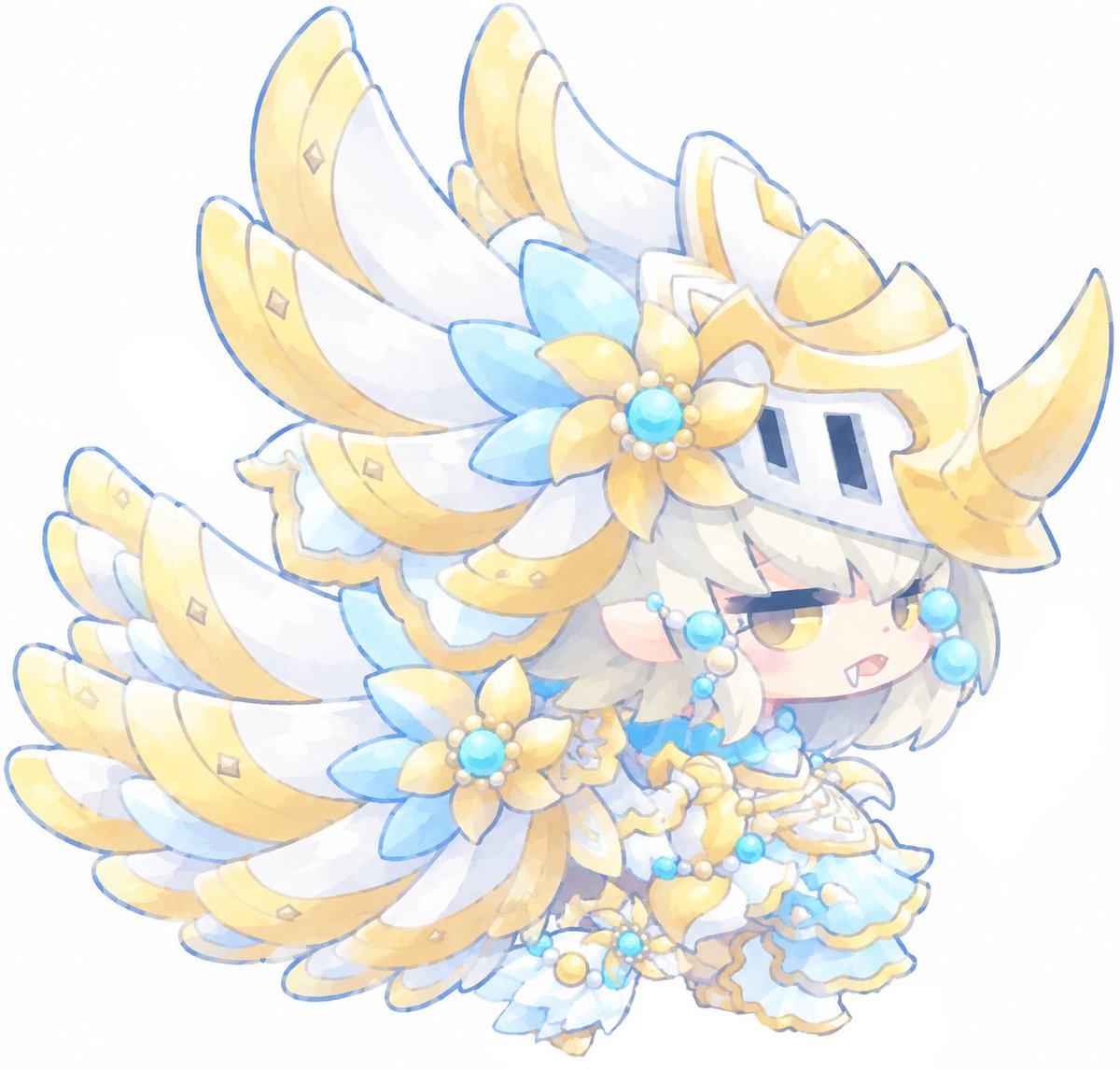 paypay2gfbvsvsv's tweet photo. AIに作ってもらった
（ホワドラガール） https://t.co/khre67Qte3