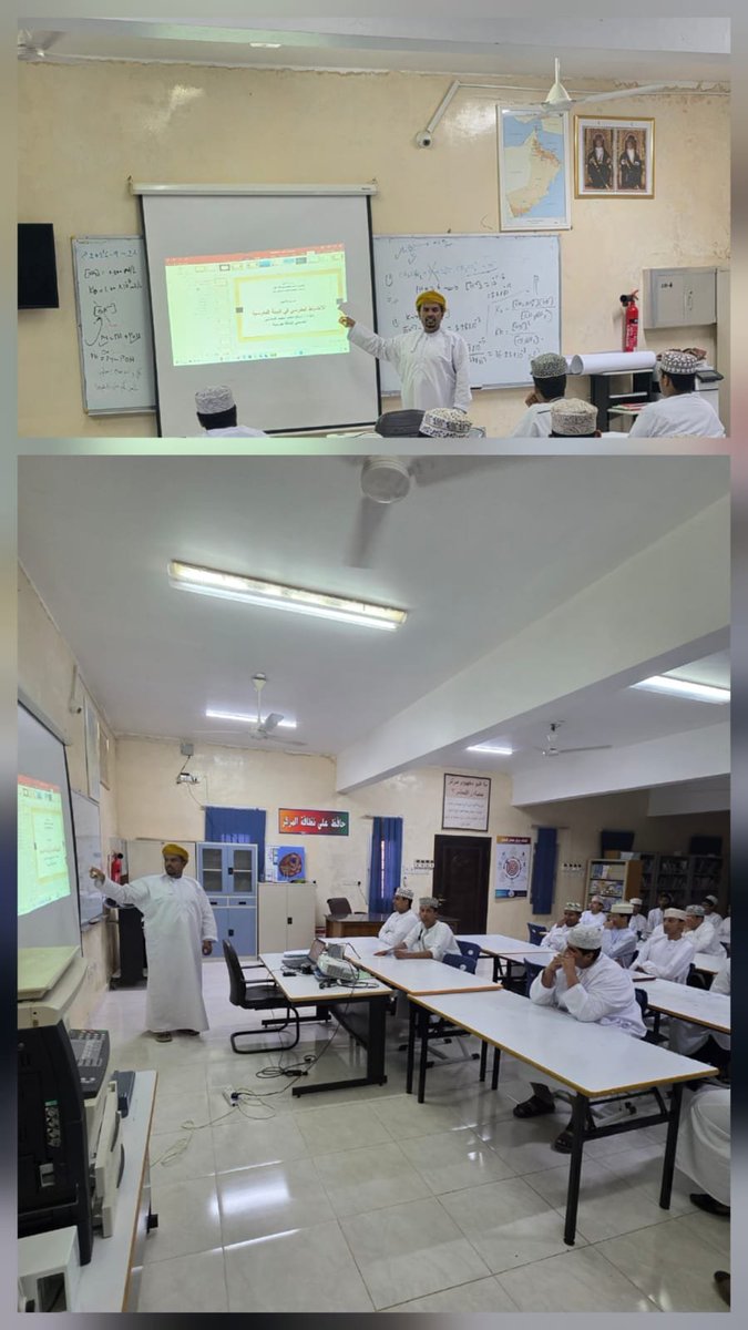 shehetschool's tweet photo. حرصا على أهمية ترسيخ ثقافة الانضباط المدرسي وتعزيزها في البيئة المدرسية نفذ الأستاذ  سالم سعيد المعشني اخصائي أنشطة مدرسية محاضرة توعوية عن (الانضباط المدرسي)وتأتي هذه المحاضرة ضمن الجهود التوعوية الهادفة إلى غرس قيم الالتزام والمسؤوليةوتعزيز ثقافة الانضباط لدى الطلبة. https://t.co/eUY34p7s0v