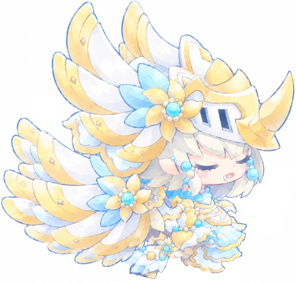 paypay2gfbvsvsv's tweet photo. AIに作ってもらった
（ホワドラガール） https://t.co/khre67Qte3