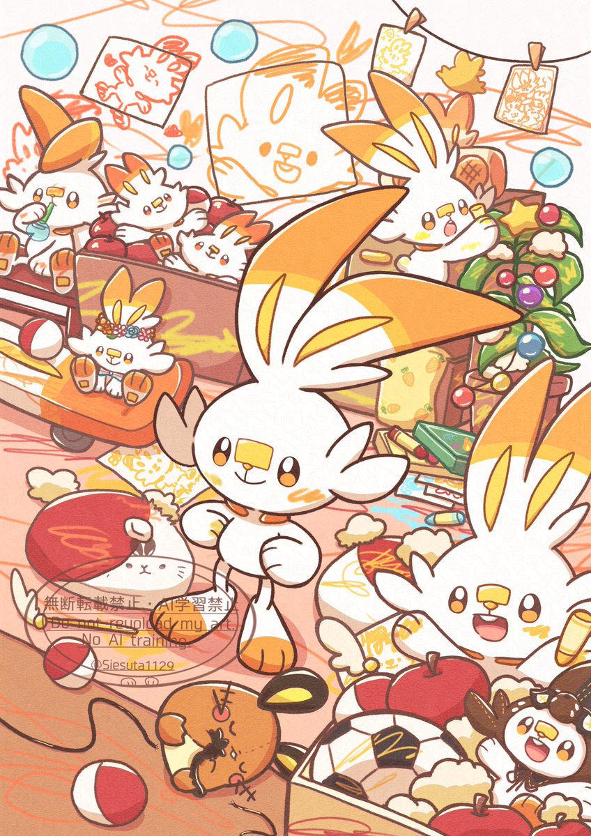 Siesuta1129's tweet photo. お留守番大成功…!?🐇🖍✨️

#1日1ヒバ https://t.co/EKkP0i3dU3