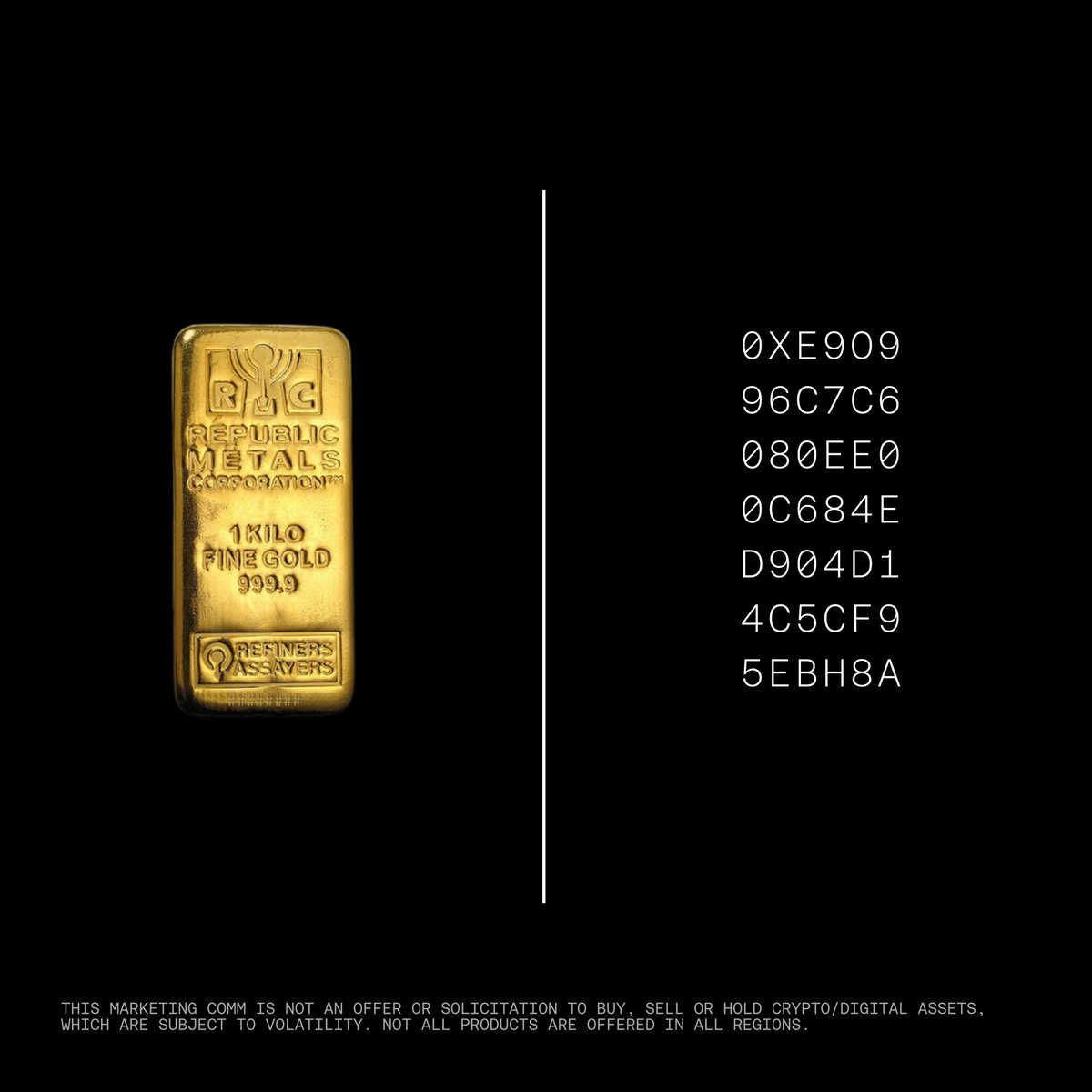 okx's tweet photo. 5,000 years of value. 
One software update.

Gold finally moves at the speed of everything else you trade.

Trade the real world on OKX. https://t.co/mrs5RLc21r