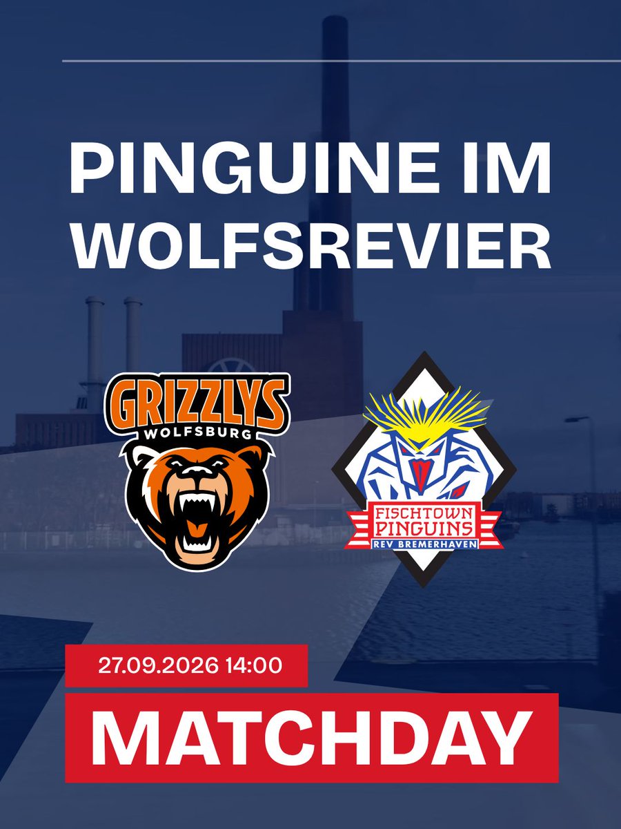 petzpowerplay's tweet photo. Nordduell in Wolfsburg. Ross Mauermann trifft auf seine alten Kollegen. Wer vermiest wem das Wochenende? 

https://t.co/BiIOD4HjCv 

#petzpowerplay #del #eishockey #grizzlyswolfsburg #fischtownpinguins https://t.co/UqC3WywMMg
