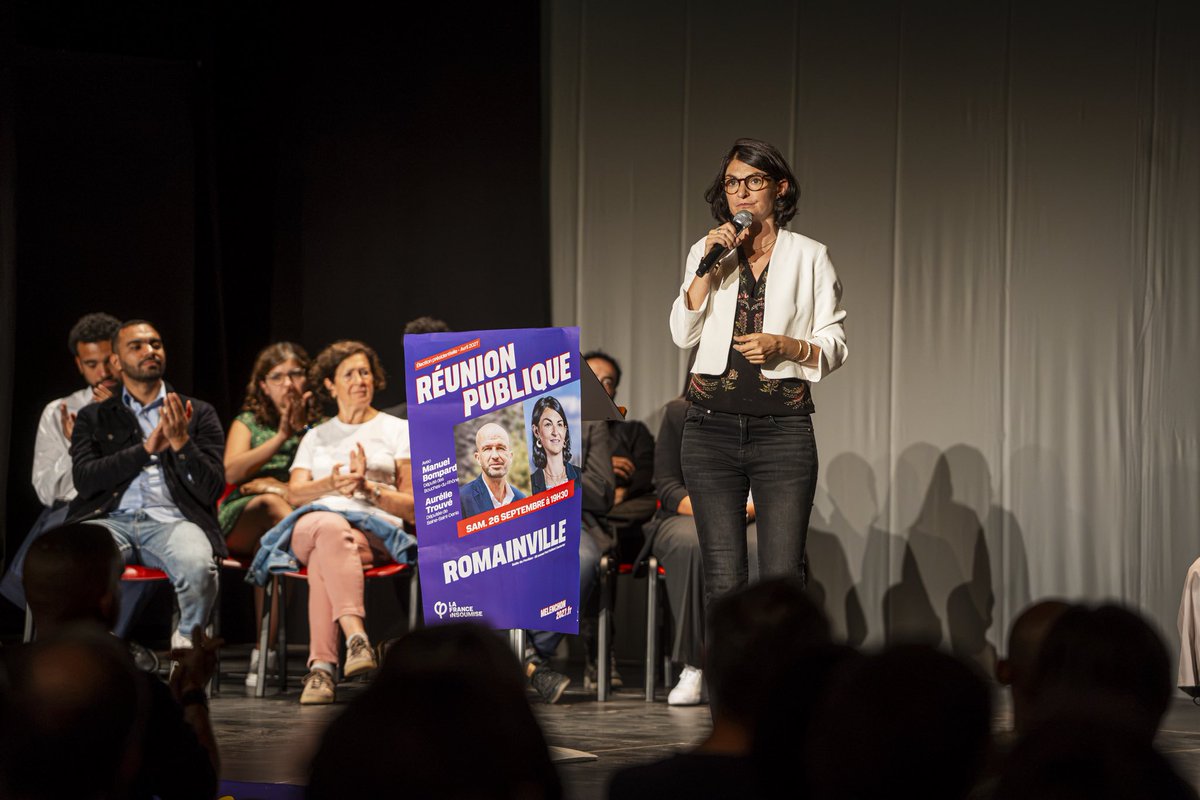 mbompard's tweet photo. 🔥 500 personnes étaient présentes hier soir pour notre réunion publique de soutien à la candidature de Jean Luc Mélenchon avec Aurelie Trouvé.

Partout en France, les insoumis se déploient pour convaincre et faire gagner l’Avenir en commun. https://t.co/OzoMfvVHf6